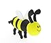Price comparison product image Antenna Tops Car - Antenna Topper / Antenna Ball / Mirror Dangler(Yellow Pretty Bees)