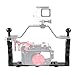 Produktbild Aktionskameras,TwoCC Dual Hand Einstellbar Tauchen Aluminium Lampe Arm Halter für Tauchen Unterwasser