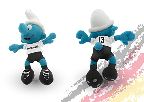 Preisvergleich Produktbild Fußball Schlumpf Plüsch im Deutschland Trikot