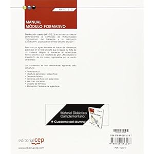 Manual. Distribución capilar (MF1012_3). Certificados de profesionalidad. Organización del transporte y la distribución (COML0209) (Cp - Certificad