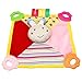 Produktbild Baby beruhigende Handtuch Baby Tröster Decke mit Cartoon Tier Mustern Stimme Kugel Baby Spielzeug Super Weiche Quadratische Plüsch Baby Appease Handtuch für 0-1 Jährige Babys