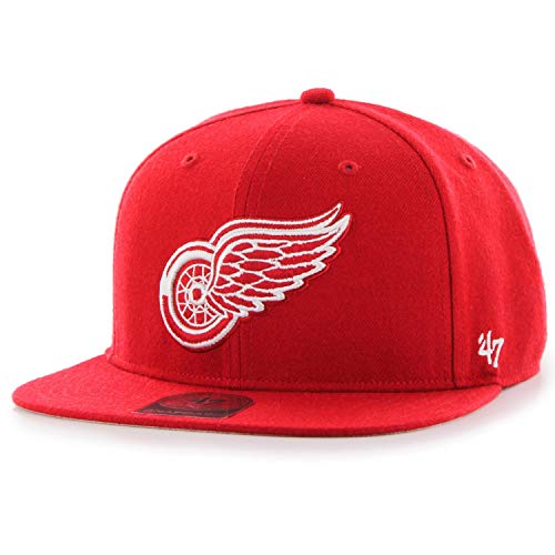 Preisvergleich Produktbild 47 Brand Snapback Cap - Captain Detroit Red Wings rot