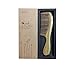 EQLEF Green sandalwood wide-tooth Natural comb, Large sandal wood comb anti static comb