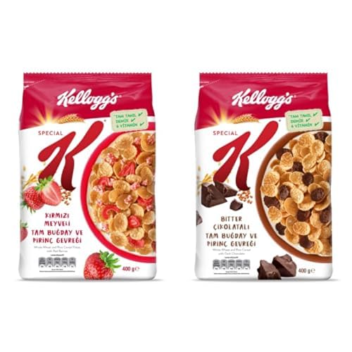 Kellogg's Special K Kırmızı Meyveli 400 Gr & Special K Çikolatalı 400 Gr