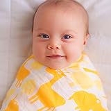 „Kunterbunte Tierchen“ Pucktücher aus Musselin 4er-Pack – Große Musselin-Puckdecken von CuddleBug, 120 cm x 120 cm – Beste Musselintuch aus weicher Baumwolle – Bestes Geschenk für werdende Eltern – Ideal fürs Kinderbett – Für Mädchen oder Jungen – 4 niedliche Motive – Garantie auf Lebenszeit! - 3