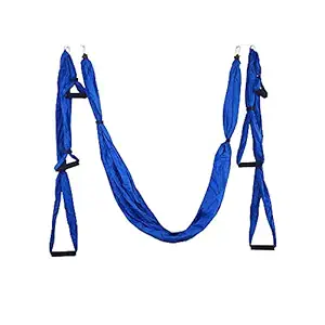 Full Set 6 Handles Anti-Gravity Aerial Yoga Ceiling Hammock Flying Swing Trapeze Yoga Inversion Device Home Gym Hanging Belt