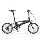 bicicleta carretera aluminio shimano 105 [Plegable]: Diseño plegable para facilitar su transporte y almacenamiento. No ocupa espacio y se puede colocar fácilmente en el maletero de un coche ..