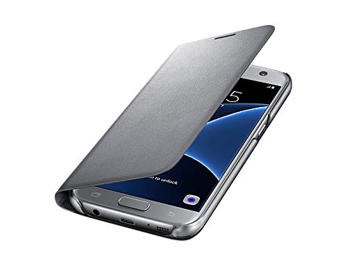 Samsung EF-NG930 5 1  Libro Plata - Fundas para tel  fonos m  viles  Libro  Galaxy S7  12 9 cm  5 1    Plata - Versi  n Extranjera