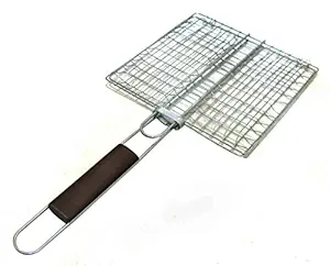 Fabrilla Barbeque Mesh Grill (Silver)