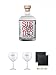 Produktbild Siegfried Rheinland Dry Gin Deutschland 3,0 Liter (Magnum) + Citadelle Ballon GIN Glas 1 Stück + Citadelle Ballon GIN Glas 1 Stück + Schiefer Glasuntersetzer eckig ca. 9,5 cm Ø 2 Stück