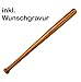 Produktbild Baseballschläger aus Holz mit Wunsch Gravur - Tolle Geschenkidee für Walking Dead Fans