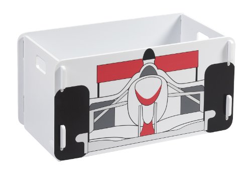 Kidsaw Speed Racer Toybox for 3 Months (White)