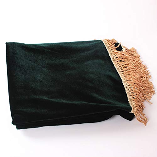 Preisvergleich Produktbild Footprintes 61-Tasten E-Piano Gold Samt Staubschutz dunkelgrün