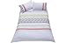 Vintage Embroidered White Bedding Set - Kingsize.