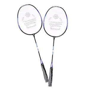 Cosco CB-89 Aluminum Badminton Racket (Multicolour) Pack of 2 pieces