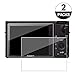 Produktbild Schutzfolie für Sony RX100III, RX100II, RX100, IV, V, RX, 1R, Kamera-Displayschutzfolie, kratzfest, Panzerglas (2er Pack)