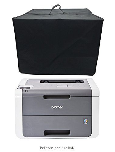 vimmor color negro antiest  tico impermeable nailon tejido impresora polvo funda Protector de pantalla para HP DeskJet 3630 Brother HL3140CW Brother MFC-L2700DW L2740DW Epson WorkForce WF-3640DTWF wf-2750dwf WF-4630DWF