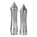 Produktbild mark8shop Motorrad Spike Chrome Lenker Moto Griffe 7/8