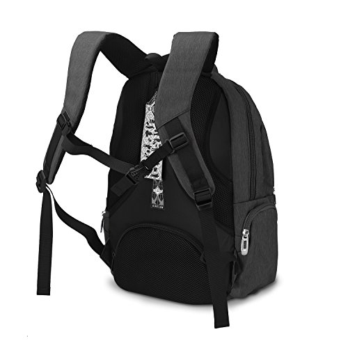 HongyuTing Wasserdichte Laptop Rucksack Business Trip Computer Bag Leichte Reise Daypack Fit 15,6 Zoll Laptop - 3