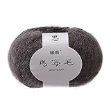 Se puede utilizar para tejer bufandas, chales, suéteres, sombreros y zapatos, alfombrilla de asiento, etc. 25.0 g para cada madeja. La aguja recomendada es de 2,0 mm. Lavable a mano, secar en plancha o planchar a baja temperatura.