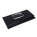 Anself 9pcs Black Pro Salon Hair Comb Set with a Pouch Holder Case Plastic Barbers Cutting Combs Set