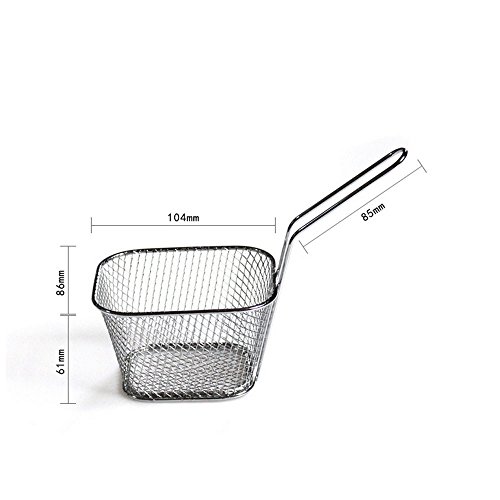 Tonsee Eisen Beflecken Edelstahl Rostfrei Körbe - 5