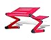 Produktbild Einstellbare Tischrechner Tisch Fluktuation Tisch Heben Tisch Laptop Schreibtisch Mit Maus Board ( Farbe : Pink with mouse board )