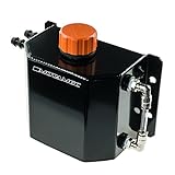 mstyx-01002bk motamec Legierung 1 Liter Öl Catch Tank mit Entlüfterkappe schwarz eloxiert