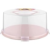 Largest Size Plastic Practical Cake and Cake Fan 31cm Diameter 16cm Height Portable Cake Storage