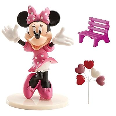 AEC GU24157 Kit Décoration pour Pâtisserie en PVC Minnie Mouse, 9 cm