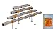 Produktbild Wandfliesen-Lattung + 100 x 2 mm Fugenkreuze Aluminiumlatten-Länge: 1,5 m 1 m 0,75 m & 0,5 m, 6 Beine mit Klammern + Flieseneinsteller und ein Multitool