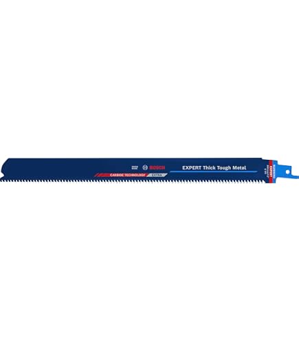 DeWALT Lot De 5 Lames De Scie Alternative Pour Métal DWA4188 - 20,3 Cm, Pas Variable 14/18 TPI - Coupe Acier, Tuyau, Conduit