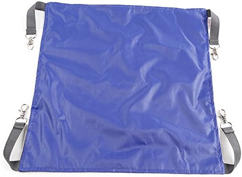 DaHanBL Winter and Summer Use Dual-Side Pet Cat Hammock Bed Hanging Bed(L Blue)