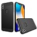 Produktbild iPhone XR/XS /XS Max Hülle (6.1/5.8/6.5 Zoll), TPulling Ultradünnes Dünnes Zeichnung Faser Kohlenstoff Silikon Robuste Fall Abdeckung Handytasche für iPhone XR/XS /XS Max (Schwarz, XS max)