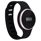 Innomark Fitness-Tracker/Fitness-Smartwatch, Schrittzähler/Schlaf-Tracking/Digitaluhr, Stabiles Aluminium-Gehäuse, Perfekt Für Sportler (fit2go, Pink)