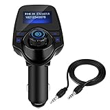 【Freisprechen und einfache Installation】 Eingebautes Mikrofon mit Freisprechfunktion, sicher und bequem für sicheres Fahren. Einfache Installation, Plug and Play. 100% Zufriedenheitsgarantie für jeden Kunden, bei Fragen wenden Sie sich bitte an uns