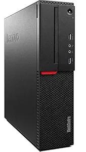 (Renewed) Lenovo ThinkCentre m700 Desktop (6th Gen Core i5 / 8 GB DDR4 RAM (Upgradable upto 32 GB) / 240 GB SSD / Windows 10 / MS Office / Intel HD Graphics), Black