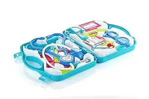 aditya Creation Play Set with Foldable Suitcase, Doctor Set Toy Game Kit, Compact Medical Accessories Toy Set Pretend Play Sets,Docter Kit Toy for Kids, Boys, Girls, Childrens Multicolor