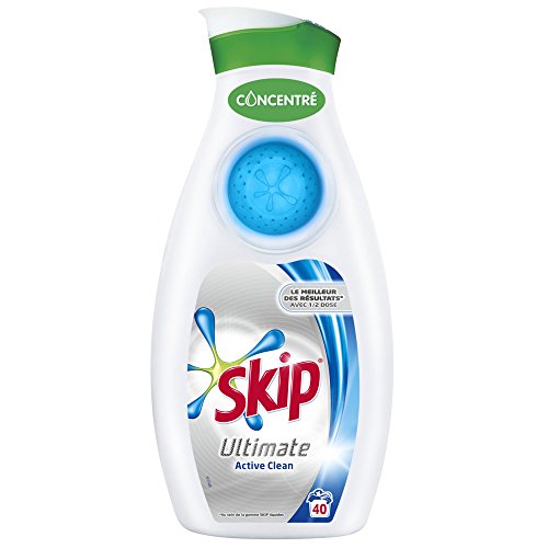 Book's Cover ofSkip Ultimate Lessive Liquide Concentrée Active Clean 14l 40 Lavages
