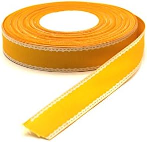 50 Yard 1Inch Wide Ribbon Grosgrain Satin Fabric Ribbon, for Christmas Wrapping Ribbon, New Year Gift Wrapping, Hair Bows Making, Birthday Party or Wedding Decorations