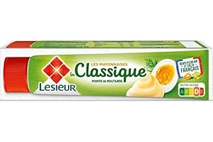 EPICERIE SALÉE LESIEUR - Mayonnaise Classique Aux Oeufs Frais Tube 175G - Lot De 2 - meilleure offre