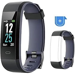 Willful Montre Connectée Femmes Homme Montre Intelligente Cardiofréquencemètre Bracelet Connecté Etanche IP68 Smartwatch Montre Sport Fitness Tracker Podometre Marche Course à Pied pour Android iOS