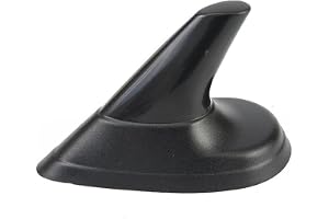 Fin Aerial Dummy Antenn för Saab 9-3 9-5, ABS Shark Fin Takdekor, Ingen signalbyte, strömlinjeformad design, JC-887 modell kompatibel