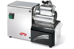 GBSHOP Grattugia Elettrica N.3 in Acciaio Inossidabile Grigio Argento