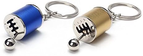 URGrace 2 PCS 3D Miniature Gear Stick Style Key chain