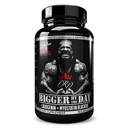 Bigger By The Day I Muscle Builder I Rich Piana I 5% Nutrition I 90 Kapseln