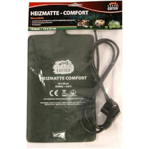 Terra Exotica - Heizmatte - Comfort 10W, 15x25 cm