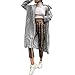 Produktbild i-uend Mantel Sweatshirt Strickjacke,Cardigan Frauen Mode Sexy Winter Warm Faux Langarm Solide Jacke Tops Mantel Jacken Einfarbig Mantel Top Outdoor Party Mantel