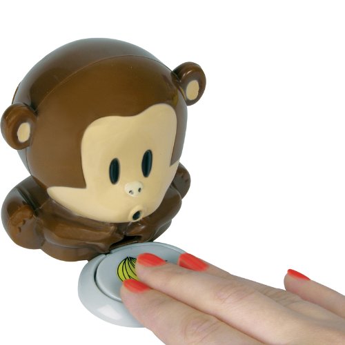 Mini Cute Plastic Monkey Finger Nail Polish Varnish Air Dryer Blower By VAGA