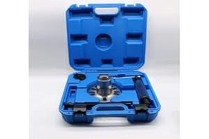 WSIKGHU Estrattore idraulico per mozzi ruota 10T albero motore idraulico 98 – 125 mm estrattore di estrattore idraulico per ruote a 4 fori o 5 fori (blu)